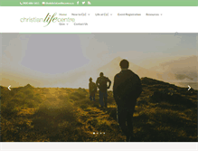 Tablet Screenshot of christianlifecentre.ca